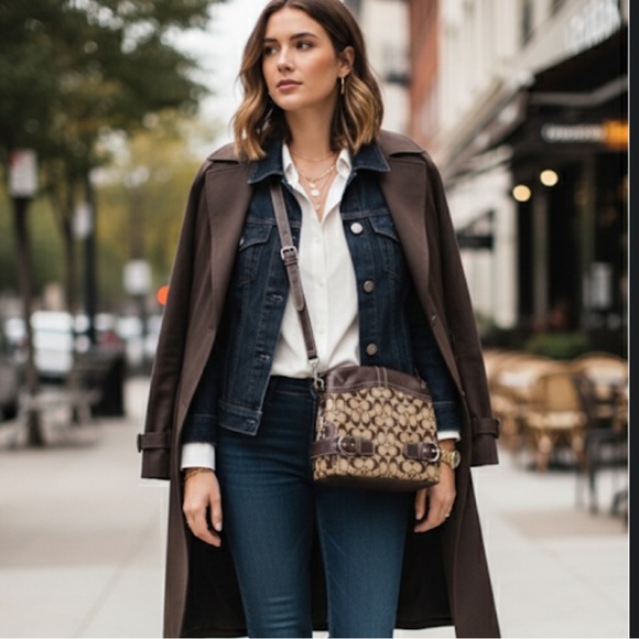 Coach Handbags - Coach Brown and Tan Women's Bag